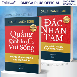 Combo Sách Đắc Nhân Tâm + Quẳng Gánh Lo Đi & Vui Sống (Bìa mềm)