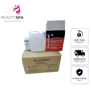 Gel triệt lông siêu âm eurogel trắng 5 lít