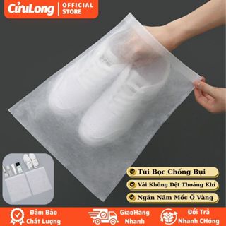 Túi Đựng Giày Dép Guốc Chống Bụi nấm mốc vải không dệt bảo quản giầy đá bóng thoáng khí