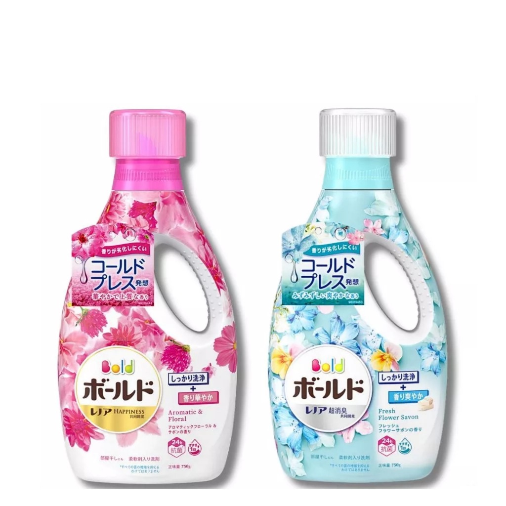 Nước giặt xả Bold Nhật chai 850g