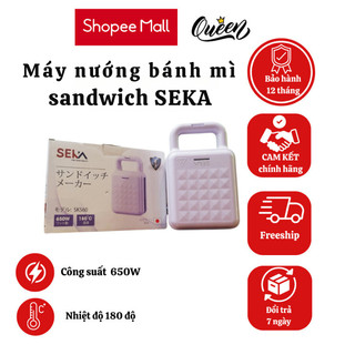 Máy nướng bánh mì mini Seka, nướng bánh mì tiện lợi, BH 12 tháng