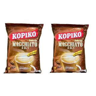 Combo 2 bịch cà phê sữa kopiko macchiato 3in1 thái lan