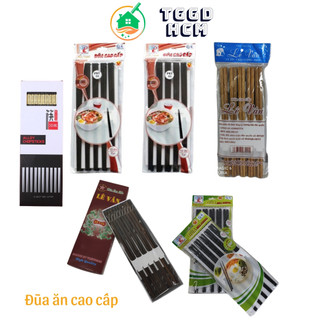Combo 10 đôi đũa- đũa ăn cao cấp- đũa quán ăn