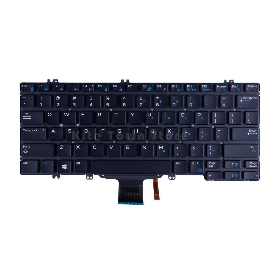 Bàn phím Dell Latitude 5280 5289 5290 7280 7290 7380 7389 7390 US có led