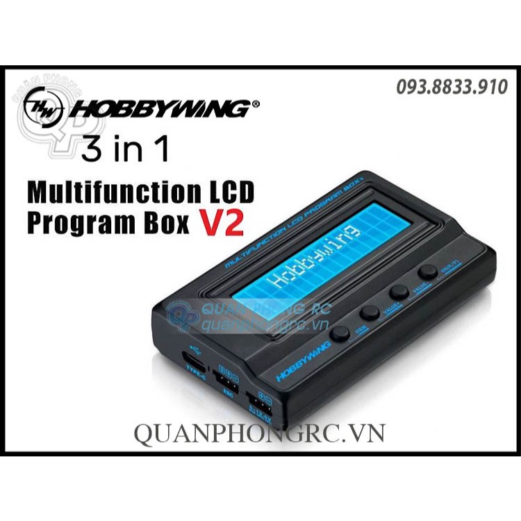 Card set LCD cho ESC hiệu Hobbywing