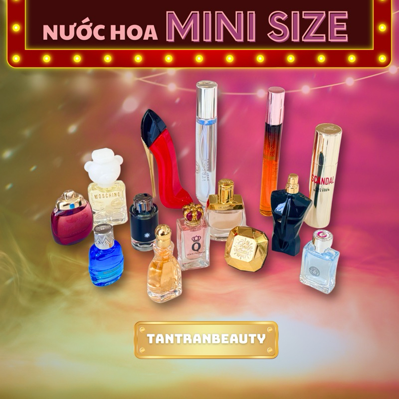 NƯỚC HOA MINI SIZE [nước hoa nam nữ tổng hợp]