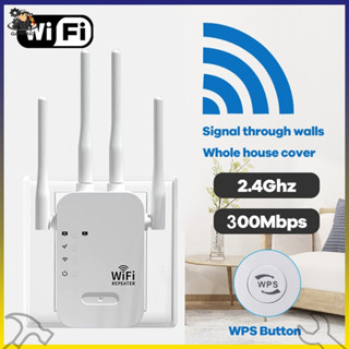 Kích sóng Wifi 4 râu tốc độ cao 300Mbs. Mở rộng vùng phủ sóng, cải thiện tốc độ mạng Wifi, Có cả phát Wifi từ dây Lan