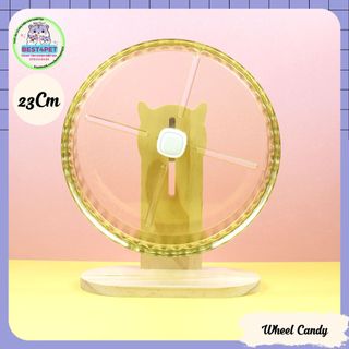 Wheel Candy cao cấp cho hamster (Đồ chơi chạy KHÔNG KÈM ĐẾ)