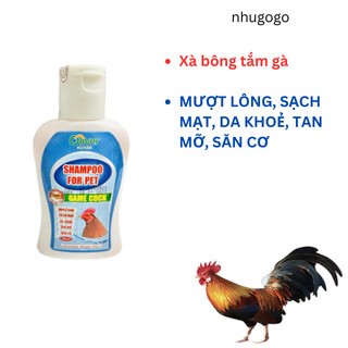 Shampoo for pet gamecock 100ml xà bông tắm cho gà đá
