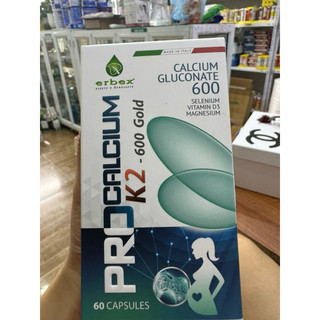 Việ uống canxi hữu cơ procalcium k2 lọ 60 viên