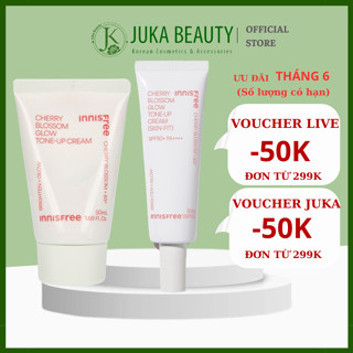 Kem dưỡng trắng da, nâng tone Innisfree Jeju Cherry Blossom Tone Up Cream/ Skin Fit Tone Up Cream/ Glow Tone Up Cream