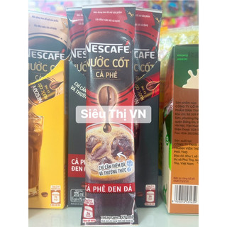 Nước cốt Nescafe đen đá, sữa đá 75ml