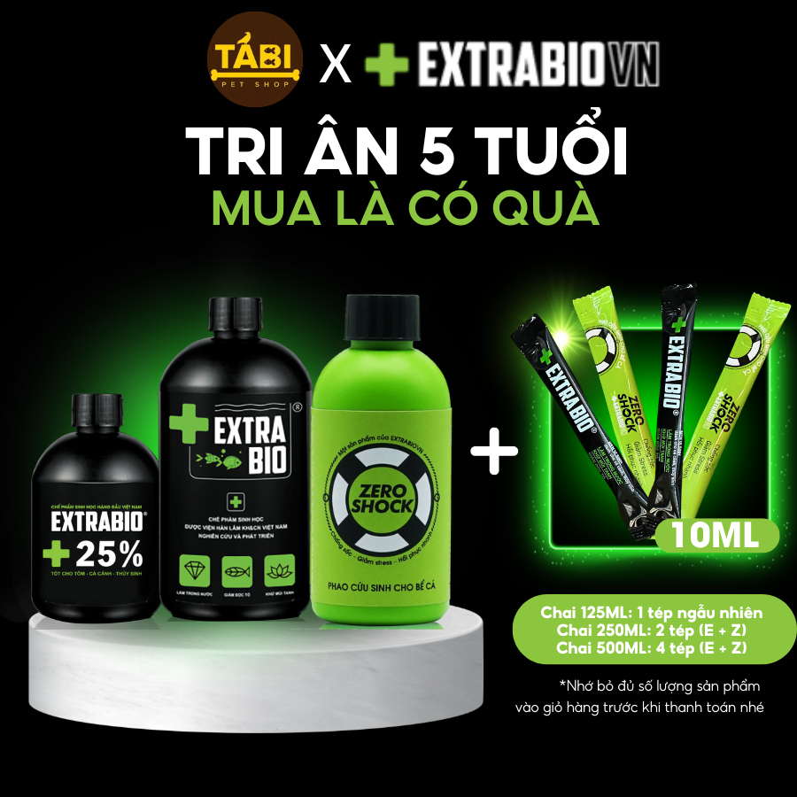 [GIFT] QUÀ TẶNG MEN VI SINH EXTRA BIO