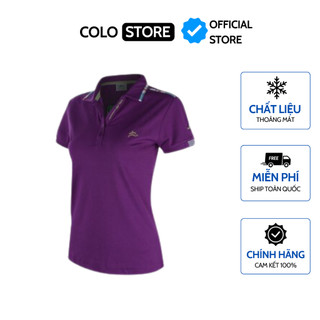 Áo thun thể thao nữ cổ vải COLO Tím CL1606778
