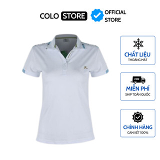 Áo thun thể thao nữ cổ vải COLO Trắng CL1606778