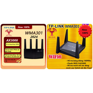 Bộ Phát Wifi Mesh Wifi 6 WMA301 AX3000