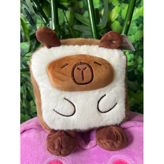 thú bông capybara choàng khăn