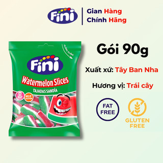 Kẹo Dẻo Fini Watermelon Slices 90g Vị Dưa Hấu