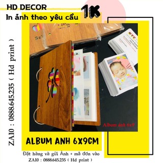 Combo album ảnh 6x9 đã bao gồm cả 85 tấm ảnh 6x9 ép LỤA và album