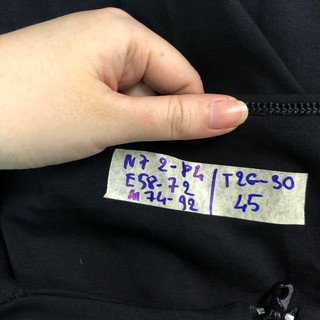đầm thun đen dây kéo kiểu 2hand
