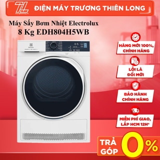 EDH804H5WB - Máy Sấy Bơm Nhiệt Electrolux 8.0kg EDH804H5WB - Bảo Hành Chính Hãng
