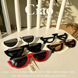 Kính mát/ Kính thời trang bản trong ngang mã 07 phong cách Ciao accessoreis
