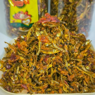 Khô Cá Cơm Rim Tỏi Ớt