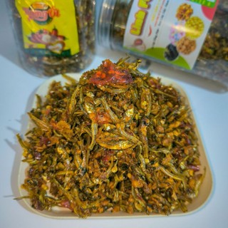 Khô Cá Cơm Rim Tỏi Ớt