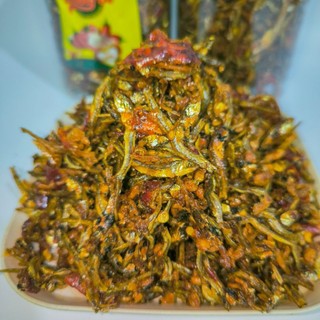 Khô Cá Cơm Rim Tỏi Ớt