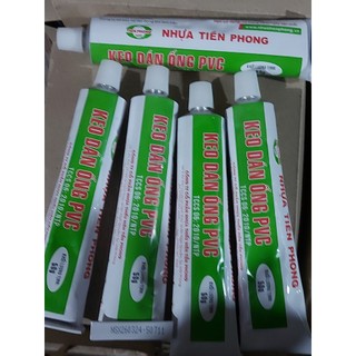 Keo dán ống nước nhựa PVC TIỀN PHONG 50g và 15g
