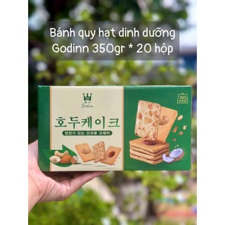 Bánh quy hạt hạnh nhân hạt điều godinn hộp 350g
