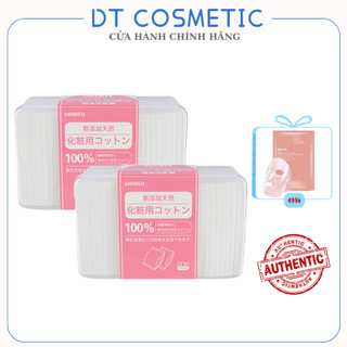 Hộp bông tẩy trang Miniso 1000 miếng Nhật Bản