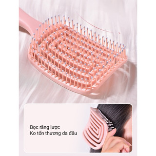 LC06 lược gỡ rối tóc massage da đầu