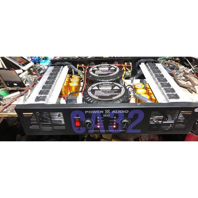 Đẩy công suất lớn CA32 32sò 5000w 2tron