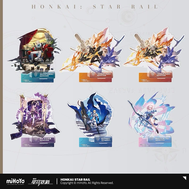 [Honkai: Star Rail][Chính Hãng] Standee Trưng Bày Nhân Vật HSR Vận Mệnh Bảo Hộ