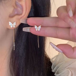 ( Nhiều Mẫu) Khuyên tai dáng dài, phong cách thời trang cá tính