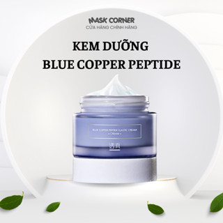 Kem dưỡng Blue Copper Peptide Lucenbase dưỡng ẩm, đàn hồi da, giảm viêm cho da 50g
