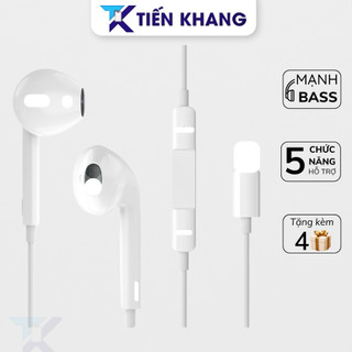 Tai nghe dây cao su dài 1m bass ấm âm lượng lớn hỗ trợ nghe trái phải độc lập, Tai nghe chơi game TK8