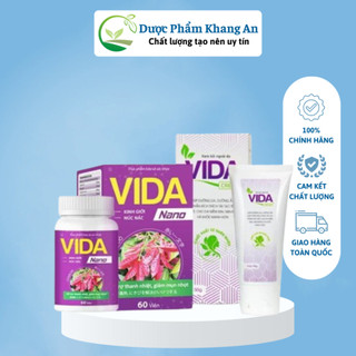 Vida nano giúp hỗ trợ thanh nhiệt, giảm rôm xẩy, da cơ địa mụn nhọt