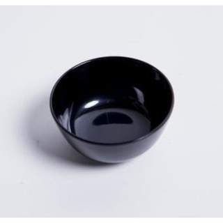Chén cơm nhựa màu đen co02 10cái, bát chén ăn cơm nhựa melamine fataco dày dặn, bóng, an toàn khi dùng mta-mart2