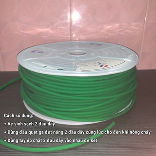 Dây curoa xanh dày 5 (mm), dây đai xanh 5 (mm), dây curoa PU cho máy may, máy tách