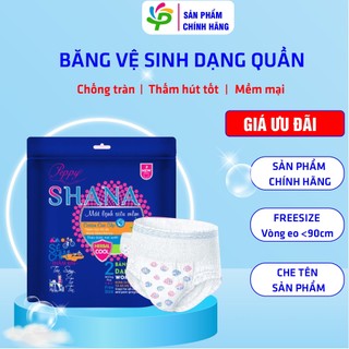Băng vệ sinh dạng quần nữ shana chống tràn dành cho bé tuổi dậy thì, mẹ sau sinh dùng 1 lần tiện lợi