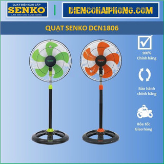 Quạt đứng công nghiệp Senko DCN1806 sải cánh 45cm