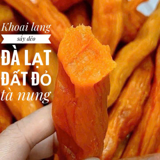 1kg khoai lang sấy dẻo đà lạt đất đỏ tà nung