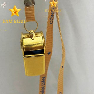 Còi đồng dùng cho huấn luyện viên, trọng tài, các hoạt động thể thao, điều tiết giao thông