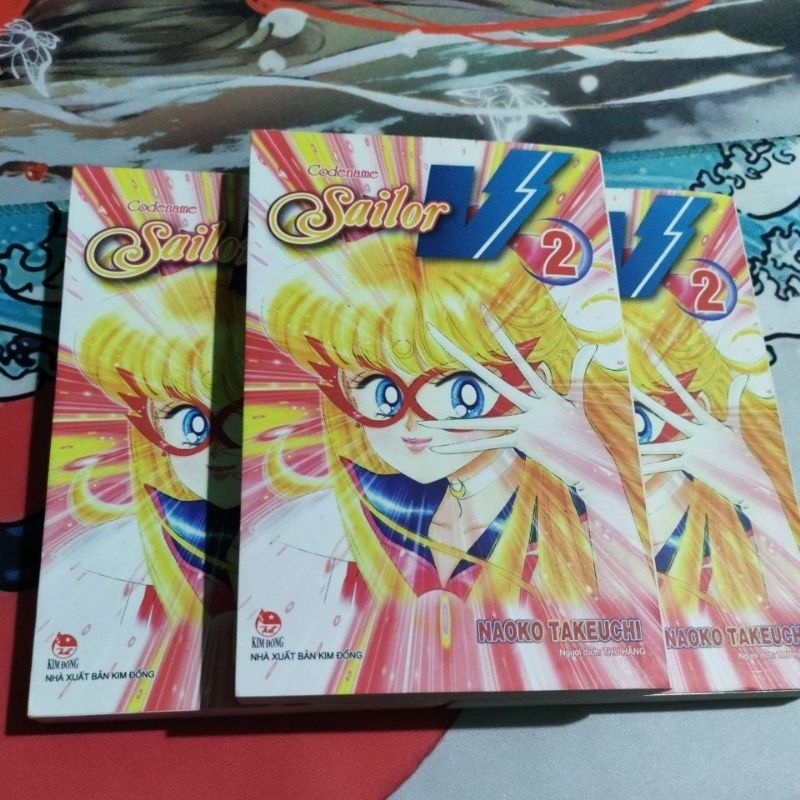 Code name Sailor V vol 2 k seal (giấy ố nhẹ)
