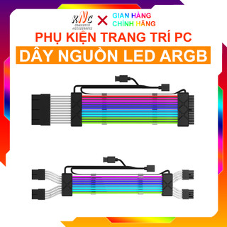 Dây Nguồn Nối Dài Yico Led 5v ARGB 24pin Mainboard Và 16pin VGA Đồng Bộ Aura Sync - Hàng Fullbox