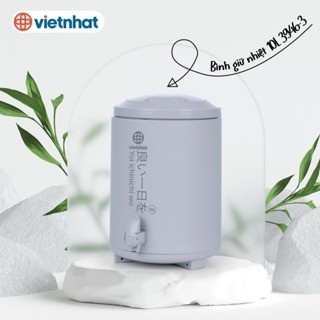 Bình giữ nhiệt nóng lạnh 6l/8l/10l nhựa việt nhật plastic có vòi 3946