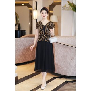 Đầm trung niên peplum ren cao cấp ladyshop t88 t276 t377