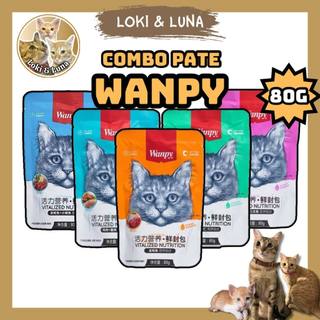 Combo pate wanpy 80g - loki và luna shop